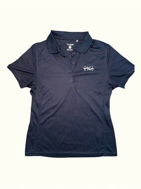 Blue Mash Women's Navy Performance Polo Shirt